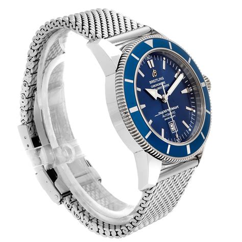 breitling superocean mesh bracelet|Breitling Superocean watches for men.